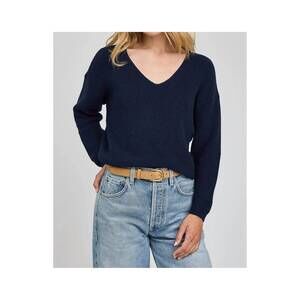 NEW GENTLE FAWN tucker pullover sweater in navy